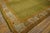 Decorative Green Color & Ivory Border Allover Pattern Antique Turkish Oushak Rug For Sale - Image 10 of 12
