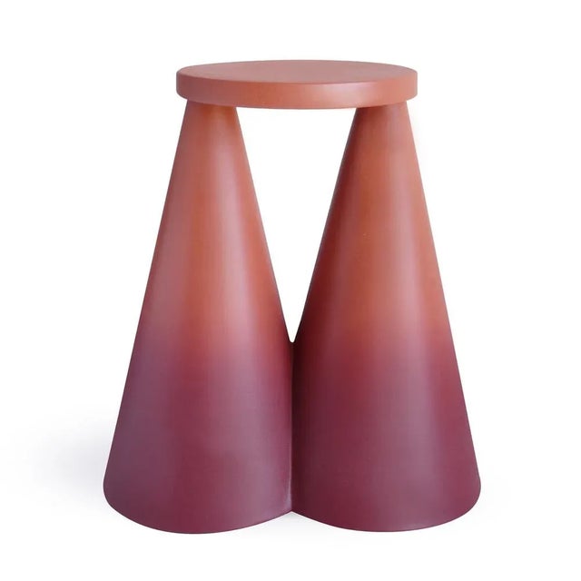 Isola Cotto Side Table by Portego For Sale - Image 4 of 9