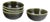 Vardag Bowls by in Stoneware Stig Lindberg for Gustavsberg, 1960s, Set of 4 For Sale