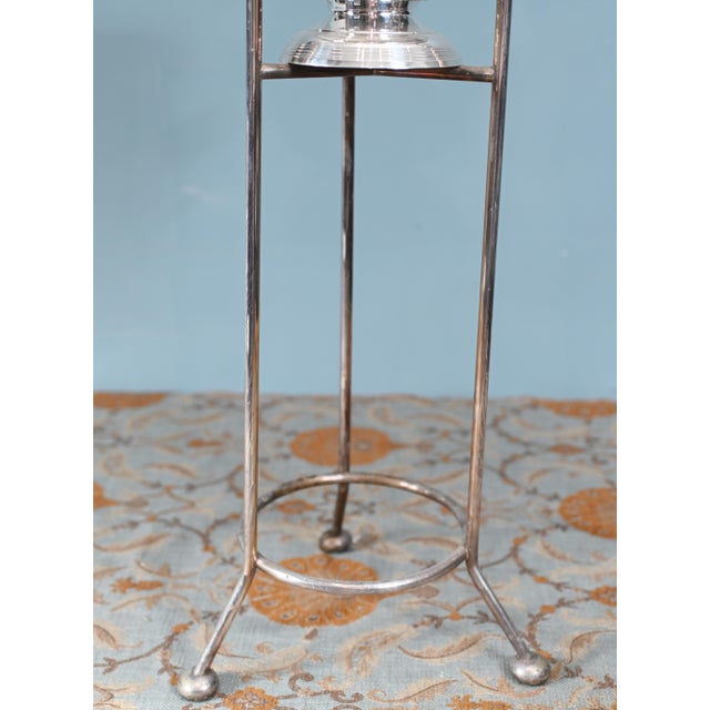 Silver French Silver-Plated Champagne Stand Bucket For Sale - Image 8 of 9