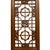 Late 19th Century Antique Chinese Handcrafted 3 Panel Wooden Screen/Room Divider For Sale In Los Angeles - Image 6 of 13