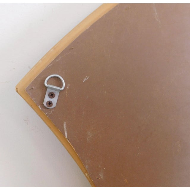 Berhardt Vintage Art Deco Style Shell Carved Frame Beveled Mirror For Sale In Philadelphia - Image 6 of 12