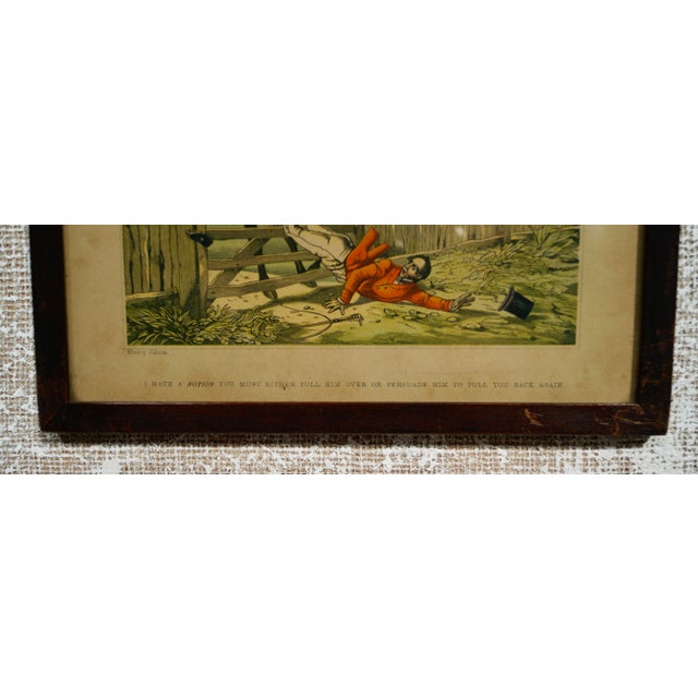 Henry Alken, Hunting Scenes, Chromolithograph Prints, 1820, Set of 6 For Sale - Image 11 of 14