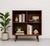 Mid-Century Modern Danish Mid Century Modern Rosewood Bookcase / Vinyl Storage, C. 1960’s For Sale - Image 3 of 13