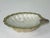 Gold Dish Plate M.V. Georgic (1932) White Star Line (Crest) Silver Plate Glass Shell For Sale - Image 8 of 16