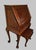 Queen Anne Vintage 1960s Chinese Queen Anne Rosewood Drop Front Secretary Desk W Stool For Sale - Image 3 of 13