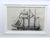 Wood Vintage 20th Century Black and White Sailboat Print Framed For Sale - Image 7 of 8