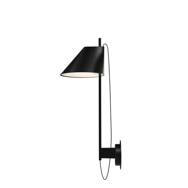 GamFratesi Black 'YUH' wall light for Louis Poulsen. Designed by Stine Gam and Enrico Fratesi, the YUH reflects Louis...