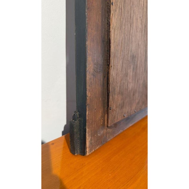 Small Biedermeier Wall Mirror in Walnut Veneer, Austria, 1820s For Sale - Image 16 of 17