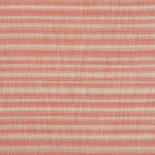 Schumacher Petra Stripe Fabric in Clay For Sale