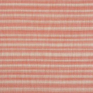 Schumacher Petra Stripe Fabric in Clay For Sale