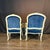 Wood 19th Century French Louis XV King and Queen Armchairs or Fauteuils -a Pair For Sale - Image 7 of 10