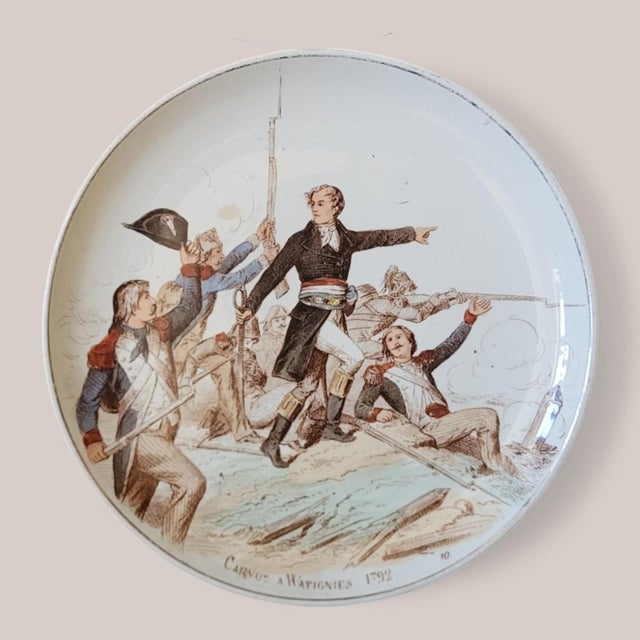Plates from Creil & Montereau, 1890s, Set of 12 For Sale - Image 5 of 17