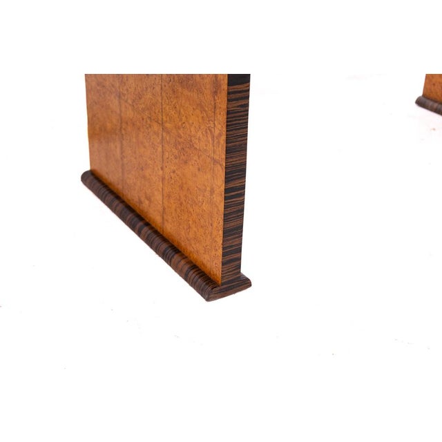 1950s Art Deco Desk with Extension, Poland, 1950s. After Renovation. For Sale - Image 5 of 11
