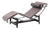 4 Durable Continuously Adjustable Chaise Lounge by Le Corbusier for Cassina For Sale