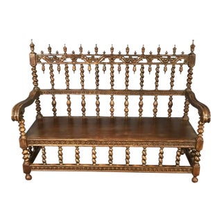 Antique Spanish Bench For Sale