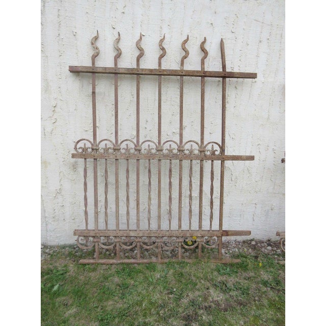 Wonderful piece of Architecture. Heavy, tight and sturdy... piece does show signs of age related wear including rust,...