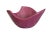 Vintage Postmodern Royal Haeger Dark Mauve Pink Ceramic Freeform Decorative Bowl In PRISTINE Condition; Absolutely NO...