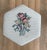 Vintage Mid-Century Footstool With Floral Needlepoint Tapestry For Sale In Raleigh - Image 6 of 8