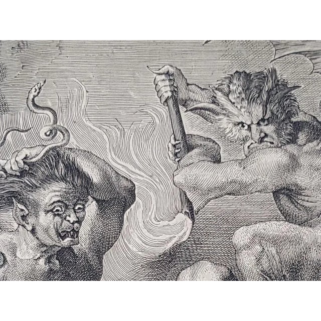 Paper Flemish School Engraving by Lucas Vorsterman, 1622 For Sale - Image 7 of 14