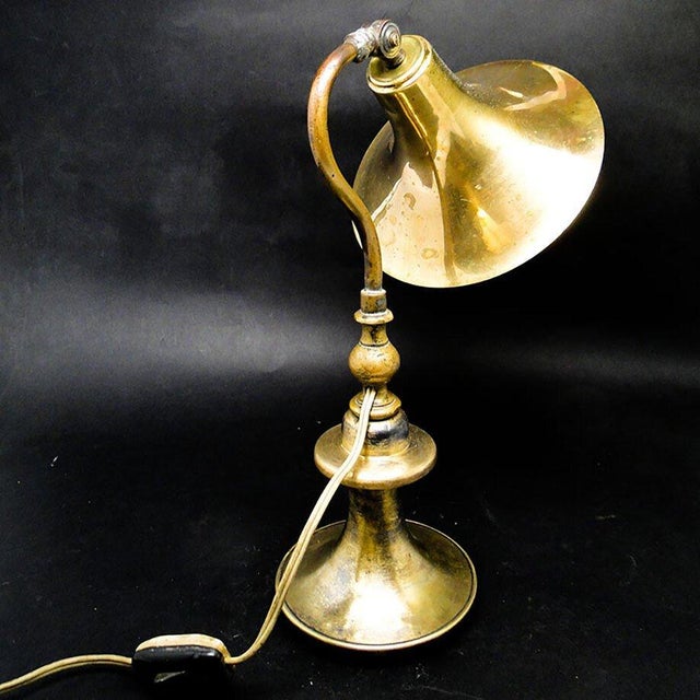 Art Deco Industrial Table Lamp, Germany, 1930s For Sale - Image 4 of 12