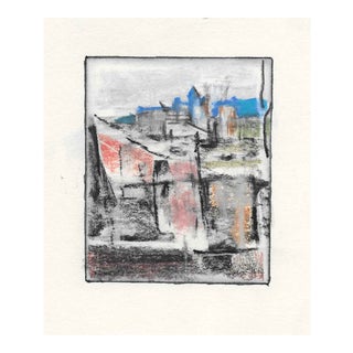 1996 Charles Dudley Modern Abstract Pastel For Sale