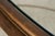 Oval Glass Top Decorator Coffee Cocktail Table For Sale - Image 11 of 15