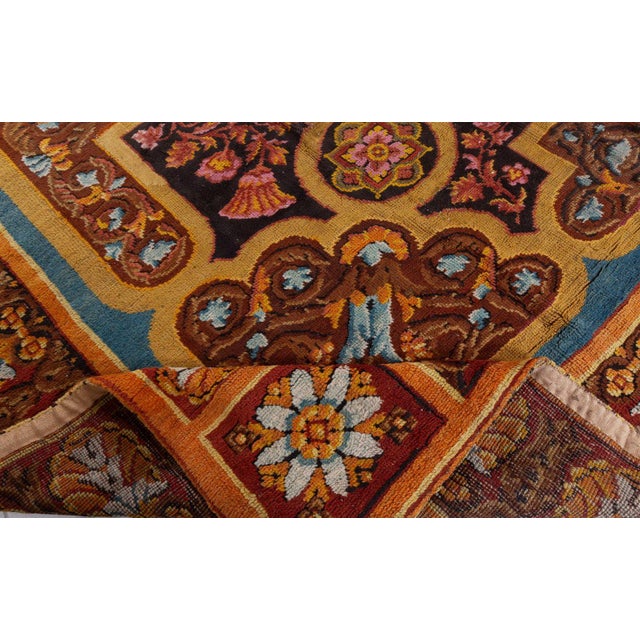 English Vibrant 1920s English Axminster Rug For Sale - Image 3 of 4