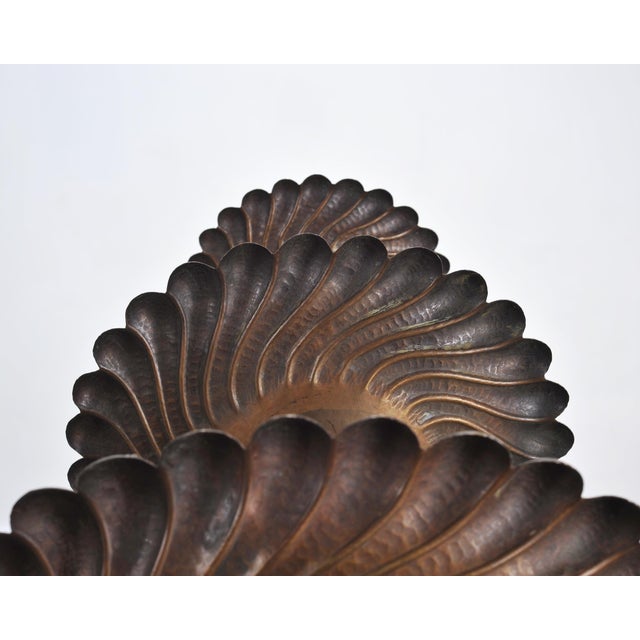 Patinated Bronze Three-Tier Muffin Dessert Stand or Display For Sale - Image 17 of 18