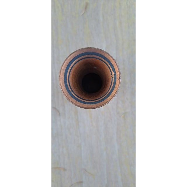 1950s 1950s Copper Hand Painted Mini Base Orseie #3 For Sale - Image 5 of 6