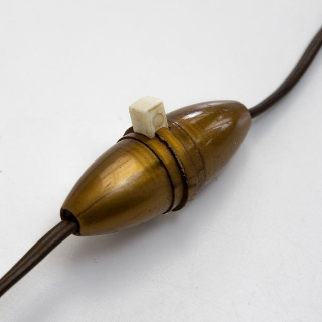 French Art Deco Table Lamp from Verrerie d'Art Degué, 1930s For Sale - Image 9 of 18