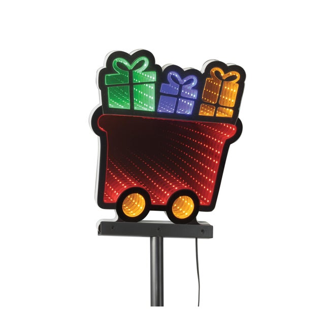 2020s Holiday Train Pathway Light Ekkolight (Set of 4) For Sale - Image 5 of 7