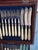 Antique Sheffield Fish or Dessert Set for Twelve For Sale In San Antonio - Image 6 of 9