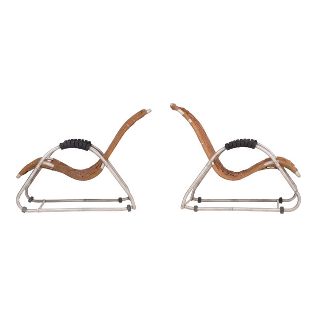 Warren McArthur South Hampton Model 635 Lounge Chairs, 1935 For Sale