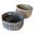 Nantucket Wicker Bicycle Baskets-Pair For Sale