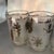 Silver Vintage Mid Century Modern Libbey Frosted Gorgeous Glass Silver Leaf Set of 4 Glass Tumblers For Sale - Image 8 of 11