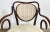 Antique Bentwood Arm Chairs With Leather Seats, Set of 4 For Sale - Image 11 of 12