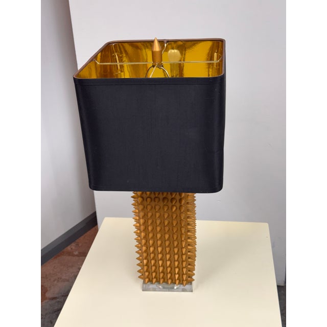 J. Alexander Lighting Spike Table Lamp For Sale In San Francisco - Image 6 of 12