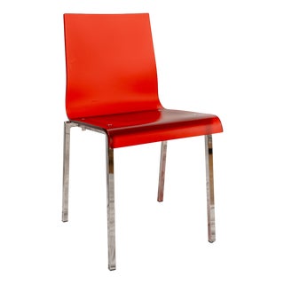 Italian Square Chair by Perdali For Sale