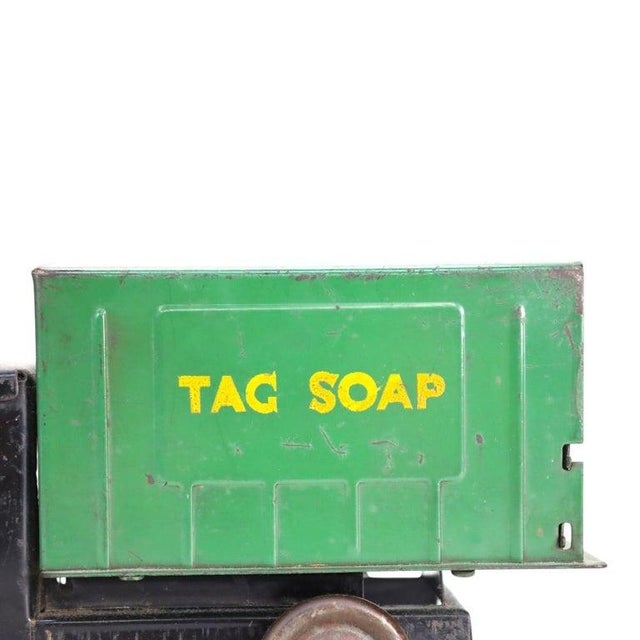 Metal Antique Pressed Steel Werk'sTag Soap Advertising Truck & Soap Bar Cargo C1920 For Sale - Image 7 of 13