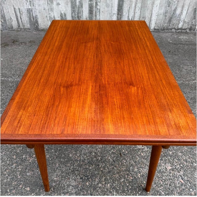 Mid-Century Modern AT-312 Dining Table by Hans J. Wegner for Andres Tuck, 1950s For Sale - Image 3 of 13