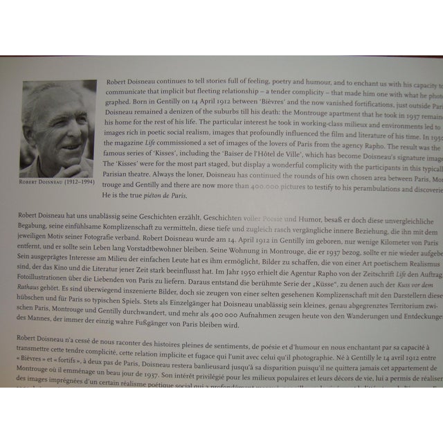 French Black and White Photo Reproduction Poster After French Photographer Robert Doisneau For Sale - Image 3 of 3