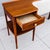 Restored 1960s Sapele Mahogany Upholstered King Headboard With Built-in Nightstands For Sale - Image 14 of 18