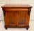 Antique Victorian Walnut Chiffonier Cabinet With Carved Lion Crest, c.1890 For Sale - Image 17 of 18