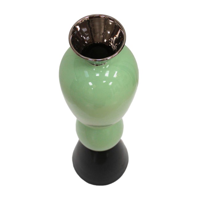 Mid-Century Modern Green/Black Totem by Alessandro Mendini, Italy, 1970s For Sale - Image 3 of 7