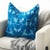 2020s Studio Variously Hand Dyed Folio Indigo Pillow Cover For Sale - Image 5 of 9
