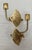 Chinoiserie Pair of Hollywood Regency Solid Brass Curtain Tiebacks For Sale - Image 3 of 9