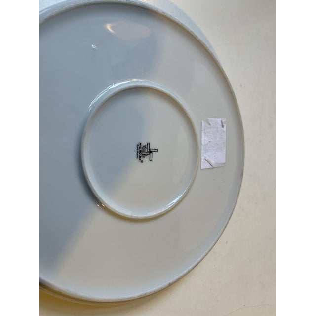 Ceramic Piet Hein Quote Dish in White Porcelain, 1990s For Sale - Image 7 of 9
