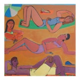 "Summer", Original Painting by Rebecca Jack For Sale