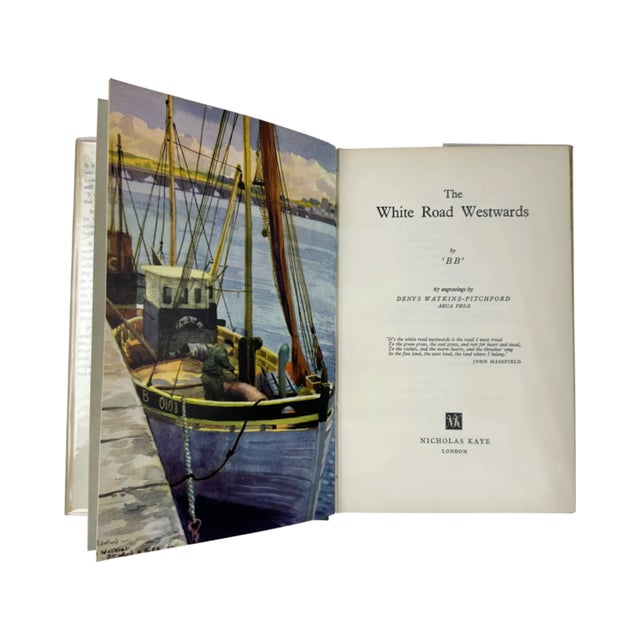 The White Road Westwards by Bb 1961 Land Rover Travel Book London For Sale - Image 4 of 9
